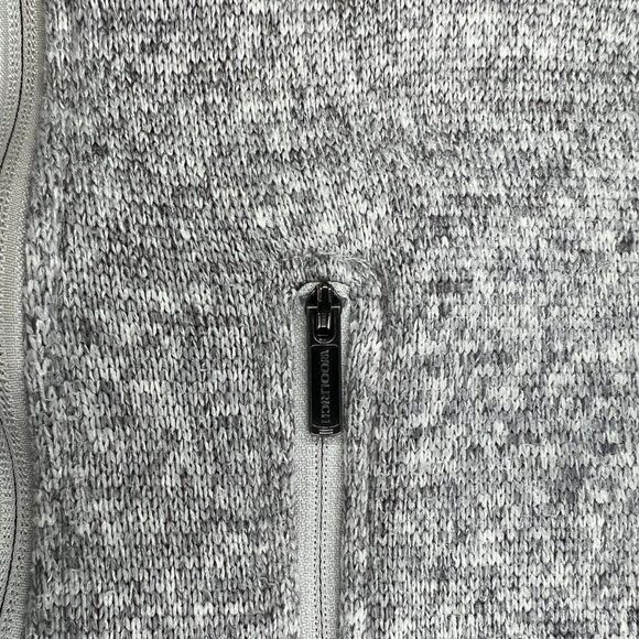 Woolrich Sweatshirt Men's Size XL Light Heather Gray 1/4 Zip Pullover Sweater - Picture 7 of 14
